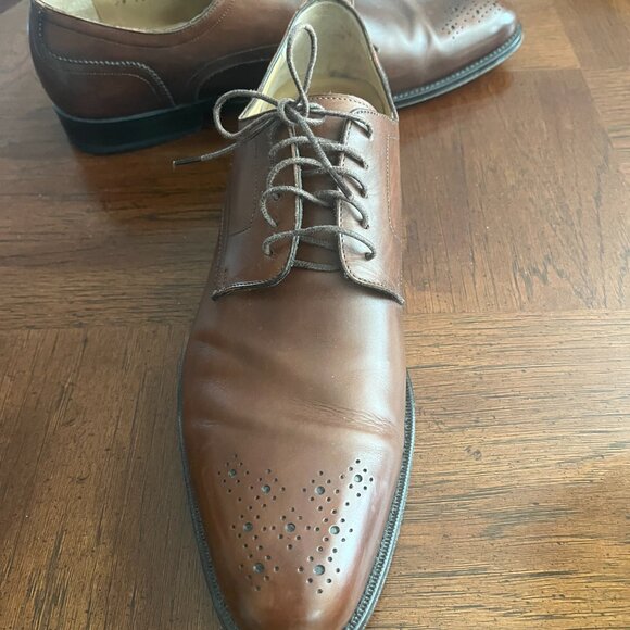 Cole Haan C20153 Mens Warren Cap Toe Oxford - British Tan Size 12 M main image 6